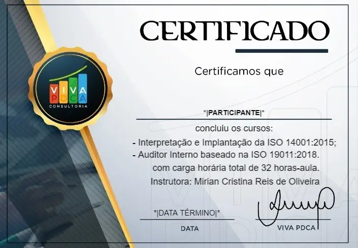 Combo Curso Auditor Interno ISO 14001 - Torne-se um auditor interno e saiba implementar a ISO 14001 na prática - com certificado