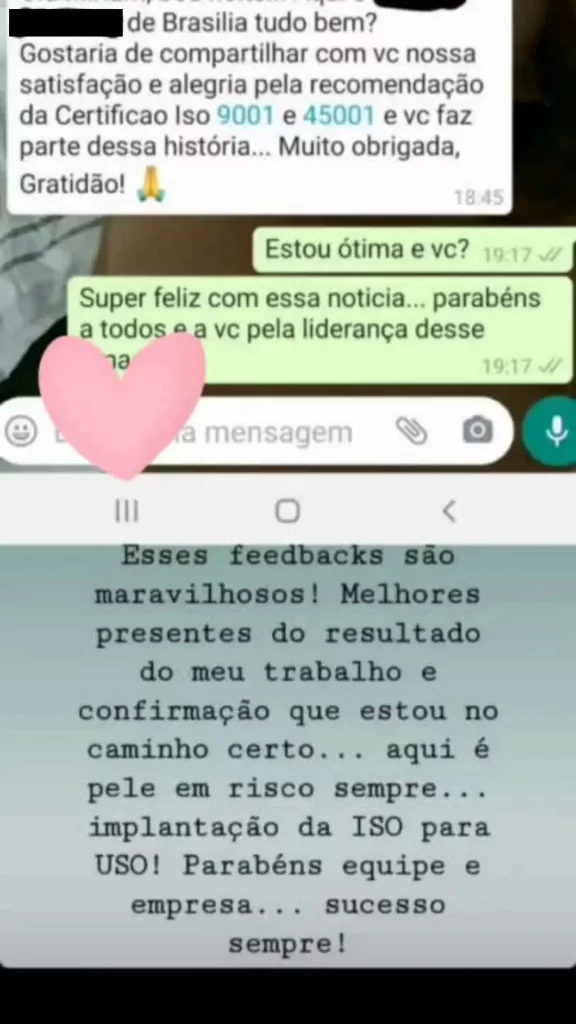 Depoimento de aluno da VIVA PDCA Consultoria 04